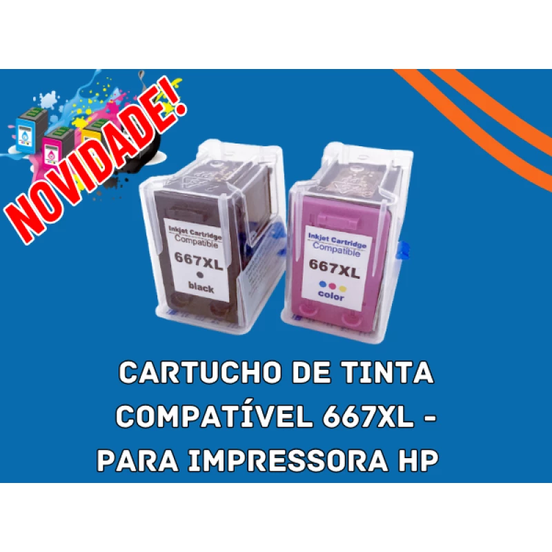 Cartucho Compatível 667XL