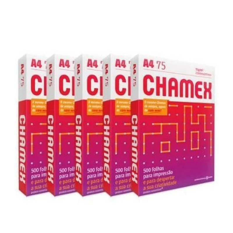 Papel Sulfite A4 Chamex/Report - Rema 500 folhas 75g/m²