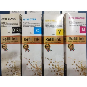 REFIL DE TINTA COMPATÍVEL GT51/52 - Para HP