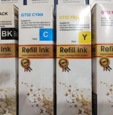 Imagem REFIL DE TINTA COMPATÍVEL GT51/52 - Para HP