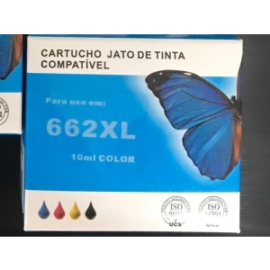 Cartucho Compatível HP 662XL - Colorido